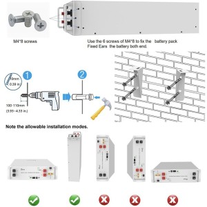 Kit fotovoltaico Off Grid + On Grid 6000-9000W DEYE PRO accumulo 15.36kWh Baita Casa Kit anti Lockdown Energetico