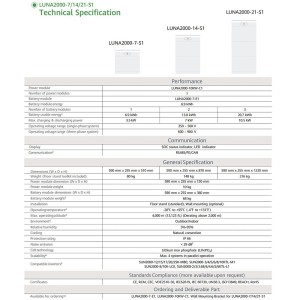 Kit fotovoltaico 6kw 6300W Monofase On Grid con Accumulo Batteria Huawei 7kW