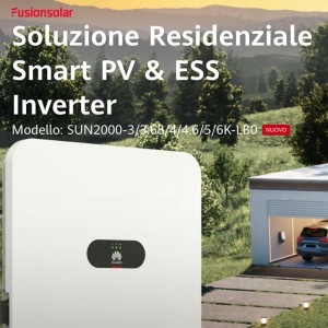 Kit fotovoltaico 6kW Huawei con accumulo 10kWh monofase