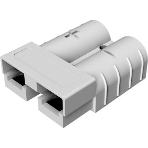 Coppia di connettori SJ50 grigi con pin di contatto per cavi da 6-8mmq