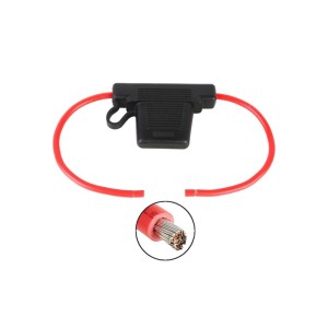 Portafusibili lamellari modello MAXI 60A con cavo da 10mmq N50124227060