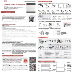BYD Battery-Box HVM+ 8.3 8.28kWh Box 3 Batterie al litio con BMS