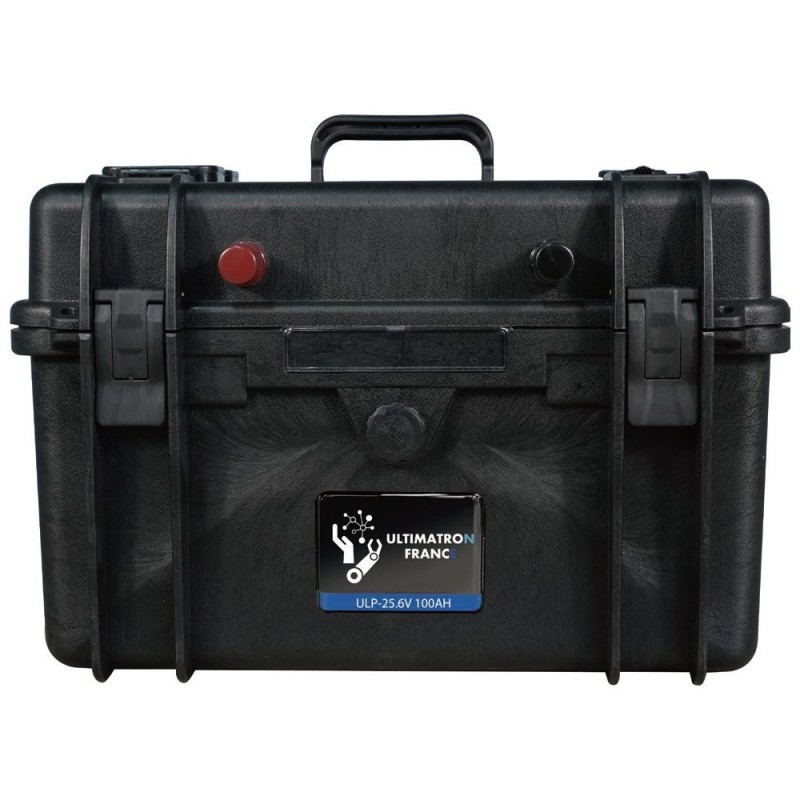 Ultimatron LiFePO4 ULP-24-100 25.6V 100Ah Batteria al Litio BMS Smart Bluetooth ULULP24100