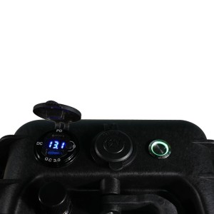 Ultimatron LiFePO4 ULP-12-100 12.8V 100Ah Waterproof BMS Portable Lithium Battery ULULP12100
