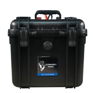 Ultimatron LiFePO4 ULP-24-50 25.6V 50Ah Waterproof BMS Portable Lithium Battery ULULP2450