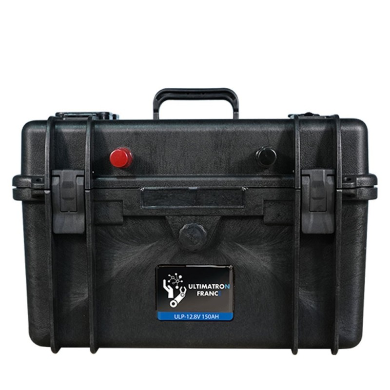 Ultimatron LiFePO4 ULP-12-150 12.8V 150Ah Waterproof BMS Portable Lithium Battery ULULP12150