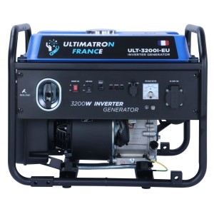 Ultimatron ULT-3200I-EU 3.2kW Gruppo Elettrogeno Generatore Open Frame 4T Benzina ULULT3200IEU