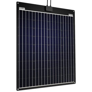 Pannello Solare Fotovoltaico 100W 23V Semi-Flessibile PREMIUM ETFE-AL V2
