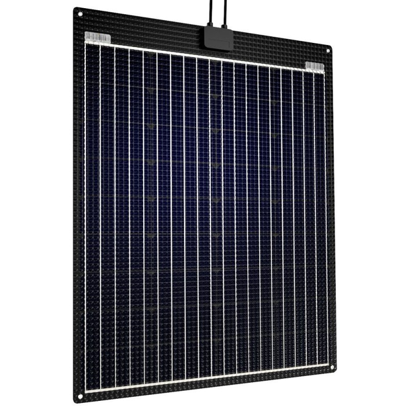 Pannello Solare Fotovoltaico 100W 23V Semi-Flessibile PREMIUM ETFE-AL V2