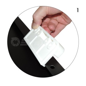 SeaTop Kit Supporti di montaggio in plastica per pannelli solari con frame N52331550201