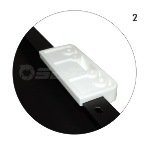 SeaTop Kit Supporti di montaggio in plastica per pannelli solari con frame N52331550201