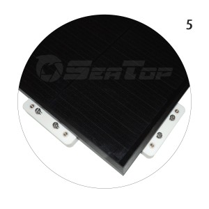 SeaTop Kit Supporti di montaggio in plastica per pannelli solari con frame N52331550201