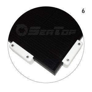 SeaTop Kit Supporti di montaggio in plastica per pannelli solari con frame N52331550201