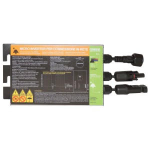 TopSolar GMI500 500W 230Vac Micro Inverter per connessione in rete Plug&Play