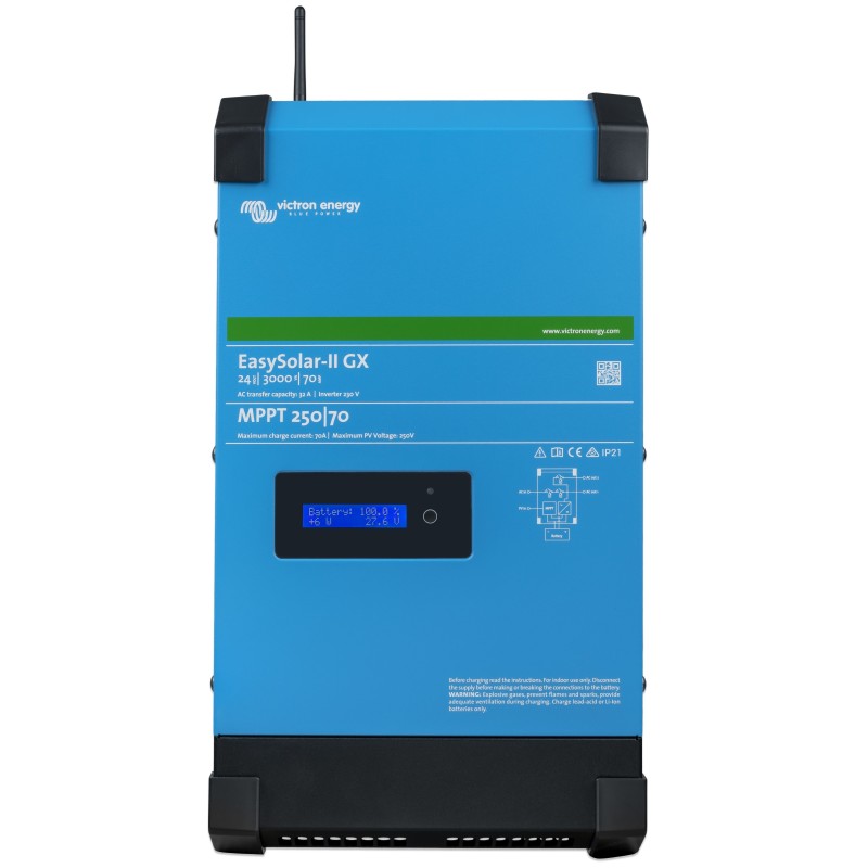 Victron EasySolar-II GX 24V 3kVA Inverter All-in-One MPPT 250/70