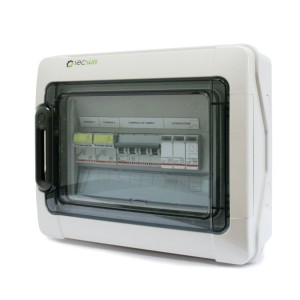 Quadro elettrico DC Campo 600V 2 stringhe in parallelo per fotovoltaico