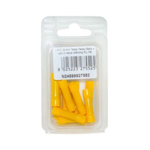 10pz Giunto Testa-Testa PL-1M Giallo 4/6mmq per cavi in rame