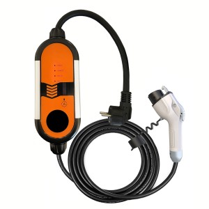 Caricabatterie auto elettrica 3,5kW spina CE 16A Cavo 5m Presa tipo 2 EU