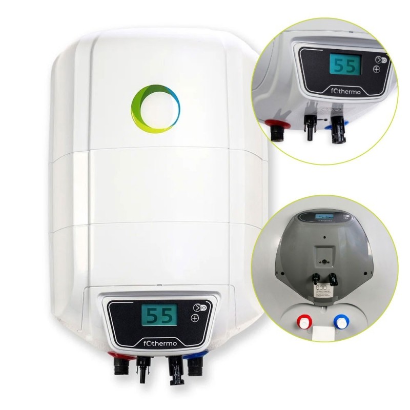 Fothermo Boiler Caldaia fotovoltaica 10L 550W 15,5A Scaldabagno OF013615