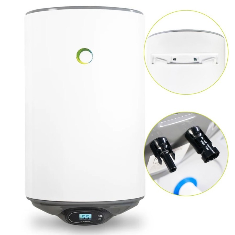 Fothermo Boiler Caldaia fotovoltaica 80L 550W 15,5A Scaldabagno OF013625