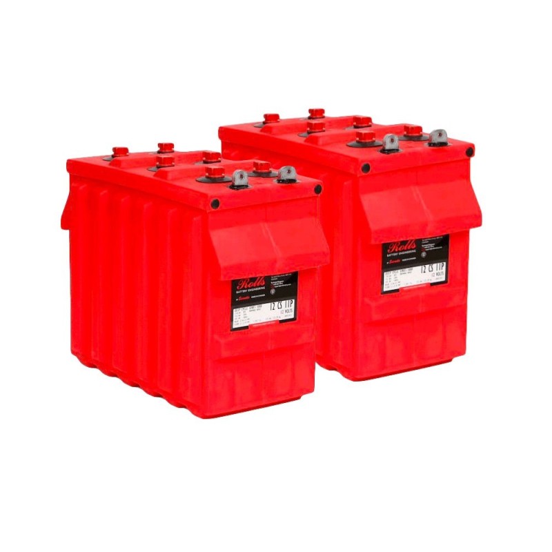 Rolls 12CS11P Banco Batterie 24V 12.07kWh C100 Serie 5000