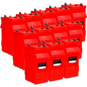 Rolls 4KS25P 48V 91.39kWh Battery Bank C100 Series 5000