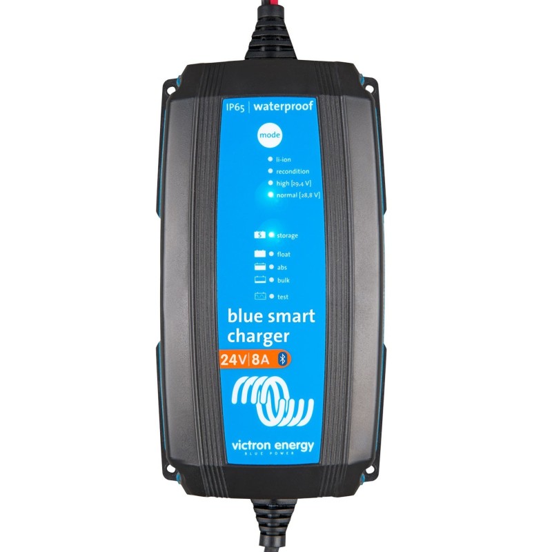 Victron Blue Smart Charger 24/8 Caricabatterie Portatile IP65 24V 8A con Bluetooth