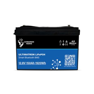 Ultimatron LiFePO4 12V 150Ah UBL-12-150H-PRO 12.8V Batteria al Litio BMS Smart Bluetooth 1920Wh