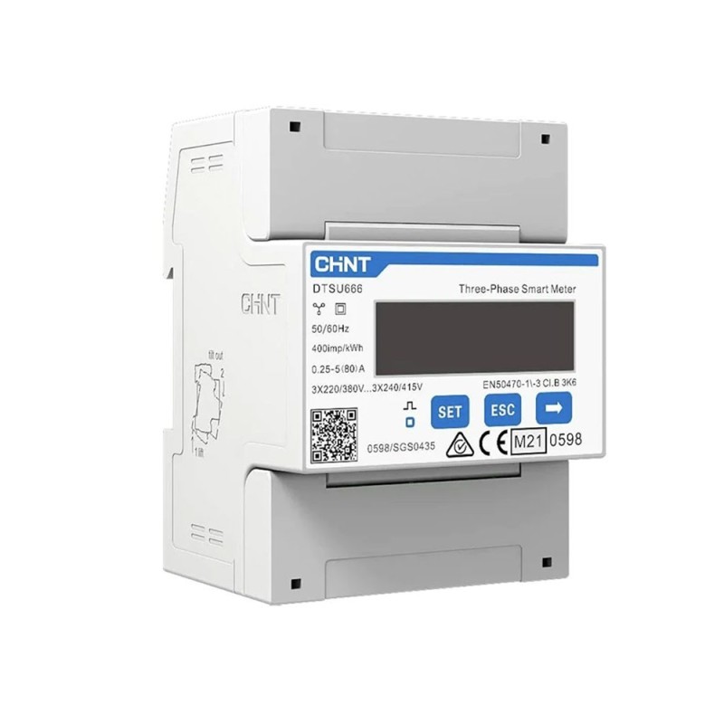 Solax Power DTSU666-D CHINT Contatore energia elettrica Trifase per sistemi solari