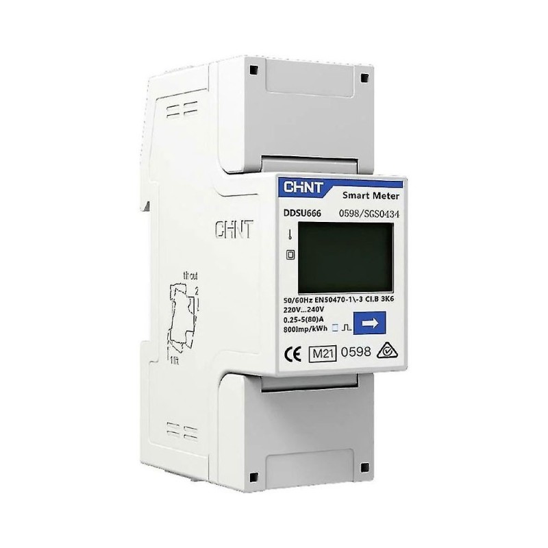 Solax Power DDSU666 CHINT Contatore energia elettrica Monofase per sistemi solari