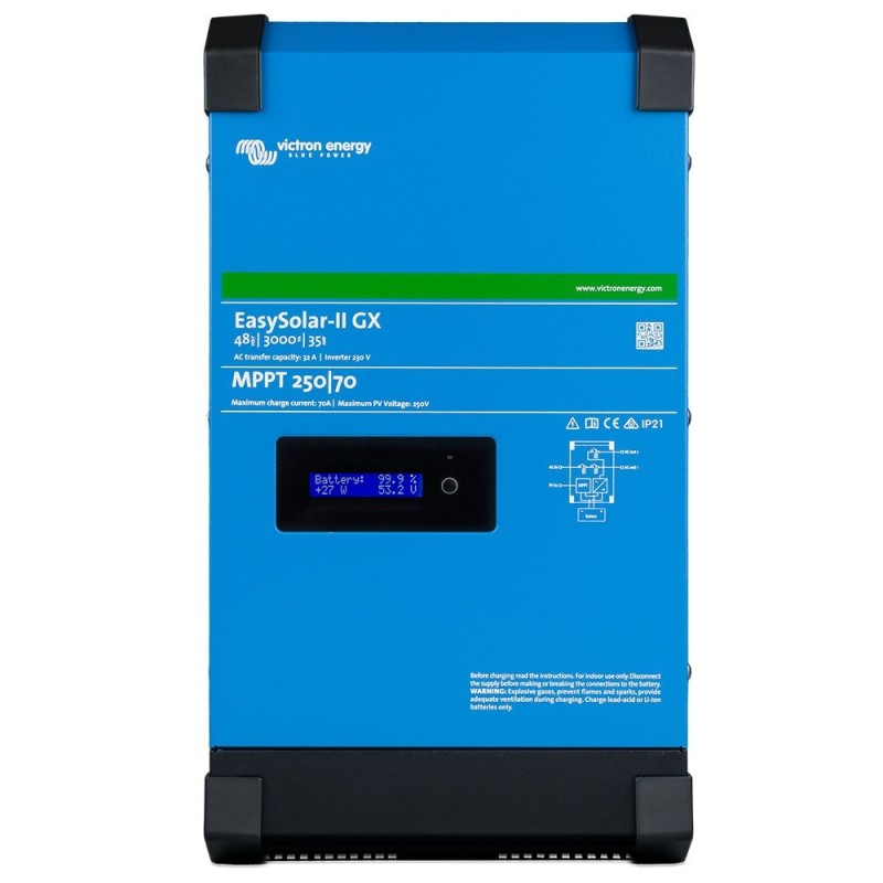 Victron EasySolar-II GX 48V 3kVA Inverter All-in-One MPPT 250/70