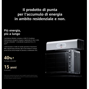 Huawei LUNA2000-7-S1 360V 7kWh Batteria al Litio + Power Module BMS ad alta tensione