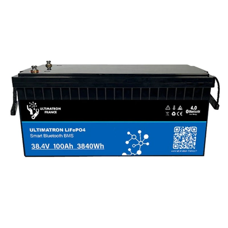 Ultimatron LiFePO4 36V 100Ah UBL-36-100 Batteria al Litio Smart BMS Bluetooth