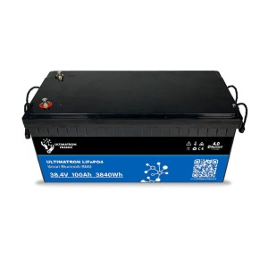 Ultimatron LiFePO4 36V 100Ah UBL-36-100 Batteria al Litio Smart BMS Bluetooth
