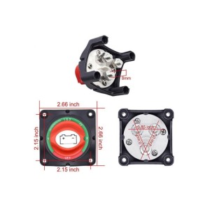 Ultimatron A701-G Interruttore Staccabatteria 200A 12-48V Singola batteria