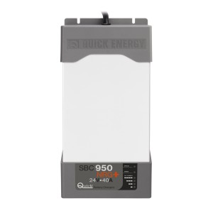 Quick SBC NRG+ Medium 950 FR+OEM Caricabatterie 40A 24V 3 Uscite 243x479x116mm