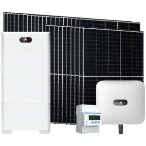 Three-phase 12kW Kit with Huawei 10kW Inverter and 15kWh Lithium Battery