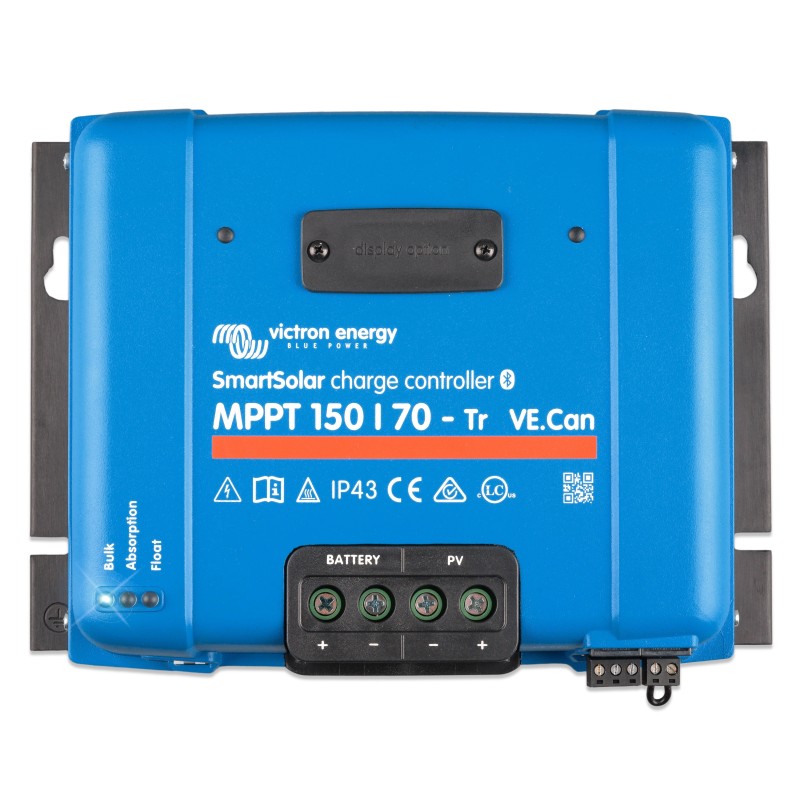 Victron SmartSolar MPPT 150/70-Tr 12/24/48V 70A VE.Can Regolatore di carica con Bluetooth