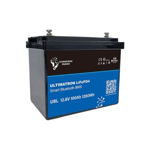 Ultimatron LiFePO4 12V 100Ah UBL-12-100-PRO Lithium Battery BMS Smart Bluetooth 1280Wh (iva10)