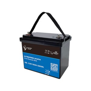 Ultimatron LiFePO4 12V 100Ah UBL-12-100-PRO Lithium Battery BMS Smart Bluetooth 1280Wh (iva10)