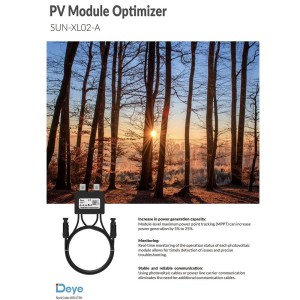 Deye SUN-XL02-A Ottimizzatore di Potenza 700W 12-80V 15A MC4 per moduli fotovoltaici