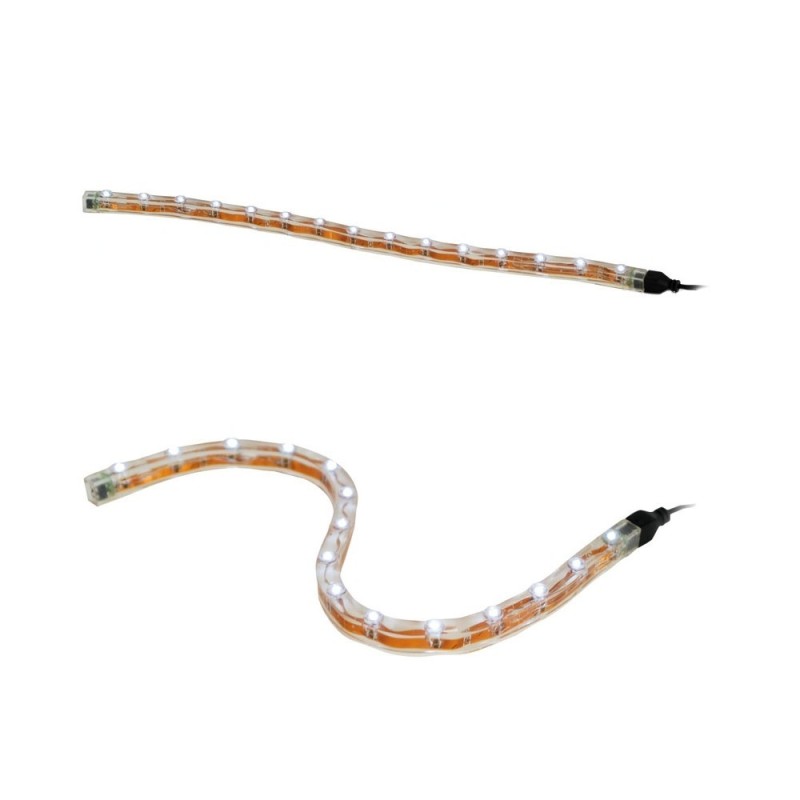 Strip di ambientazione 45 LED blu 12V 10,8W 150cm