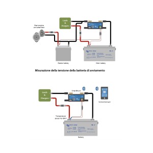 Victron SmartShunt 300A 50mV shu050130050 44x120x44mm Monitor della batteria