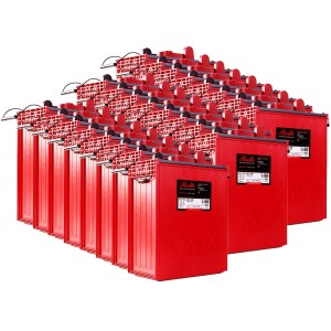 Rolls S2 L16-HC 48V 79.68kWh Battery Bank C100 Series 4000