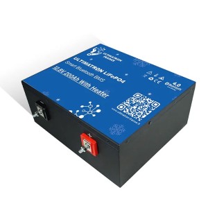 Ultimatron LiFePO4 12V 200Ah ULM-12-200H Batteria al Litio BMS Smart Bluetooth Camper (iva 10)