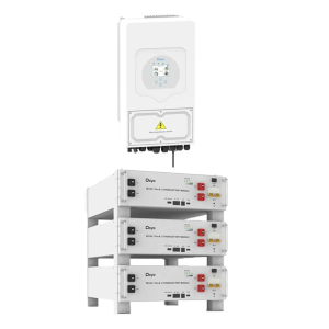 DEYE Sistema di accumulo 15.36kWh Inverter 6kW SG05LP1 + 3 SE-G5.1 Pro-B