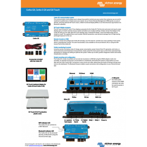 Victron gx Touch 50 Display panel for Cerbo gx mpn:BPP900455050