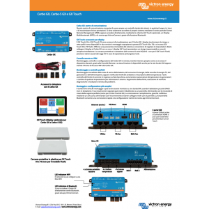 Victron gx Touch 50 Display panel for Cerbo gx mpn:BPP900455050