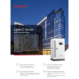 GoodWe Lynx LX C Battery cabinet 60kWh BCT0600-01-00P 633.6 V - Inverter not included