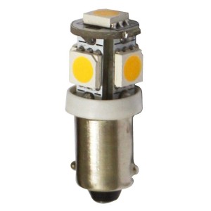 Lampadina a LED 12V BA9S 0,9W 61Lm 2700K